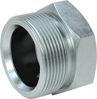 McMaster 5360K81 Hex Bushing for 2" for Hose ID Interlocking-Clamp Hose Adapter for Steam