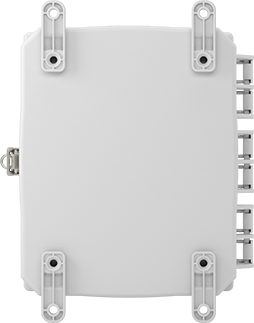 McMaster 5376K428 Versa - Mount Polycarbonate Washdown Enclosure Corrosion - Resistant, White, Quick - Release, 10 - 9/16" X5 - 5/16" - Redwood.KV5376K428
