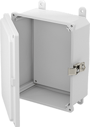 McMaster 5376K428 Versa - Mount Polycarbonate Washdown Enclosure Corrosion - Resistant, White, Quick - Release, 10 - 9/16" X5 - 5/16" - Redwood.KV5376K428