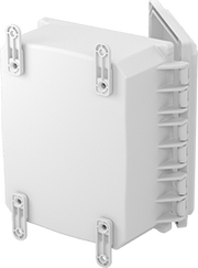McMaster 5376K428 Versa - Mount Polycarbonate Washdown Enclosure Corrosion - Resistant, White, Quick - Release, 10 - 9/16" X5 - 5/16" - Redwood.KV5376K428