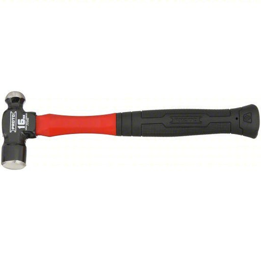 Proto J1332PGD Hammer Fiberglass, Steel, 32 oz Head Wt, 1 1/2 in Face Dia, 15 in Overall Lg, Textured Grip