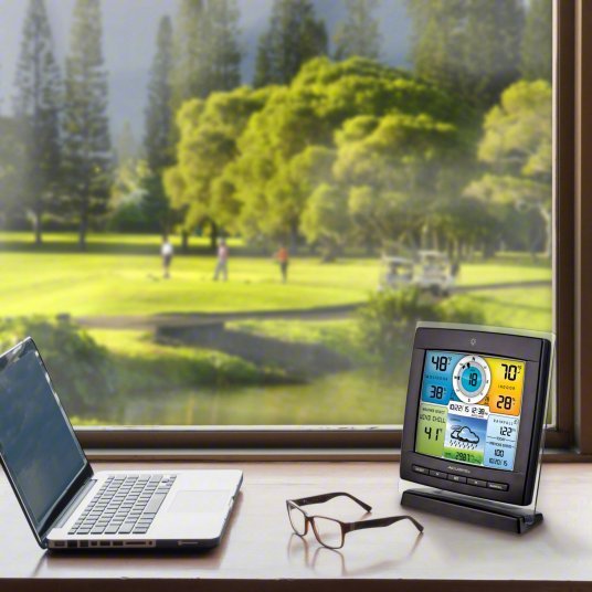 Acurite 01528MCB Wireless Weather Station Iris, Color LCD
