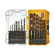 DeWalt DWA1181 Jobber Length Drill Set 1/16 in Smallest Drill Bit Size, 1/2 in Largest Drill Bit Size