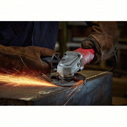 Milwaukee 6142-31 Angle Grinder 11 A, 11,000 RPM Max. Speed, Paddle, 4 1/2 in Wheel Dia, 120V AC