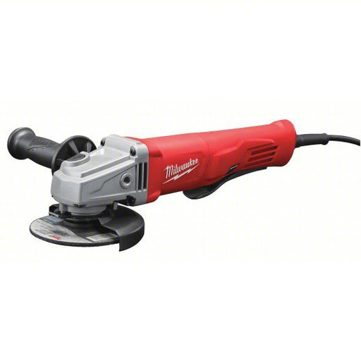 Milwaukee 6142-31 Angle Grinder 11 A, 11,000 RPM Max. Speed, Paddle, 4 1/2 in Wheel Dia, 120V AC
