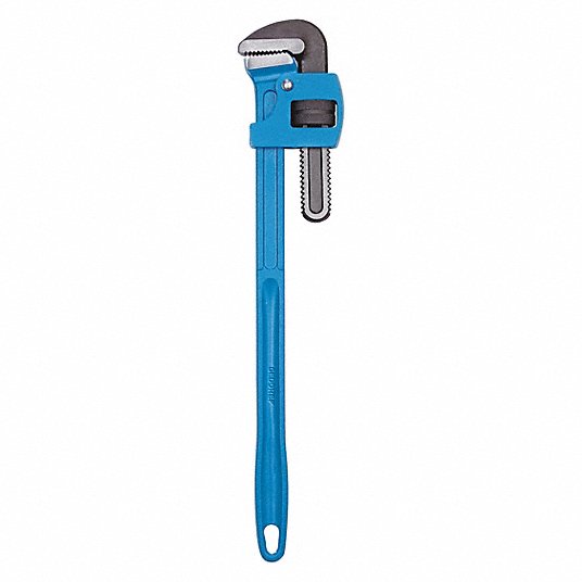 Gedore 225 24 in L 2 1/2 in Cap. Alloy Steel Straight Pipe Wrench