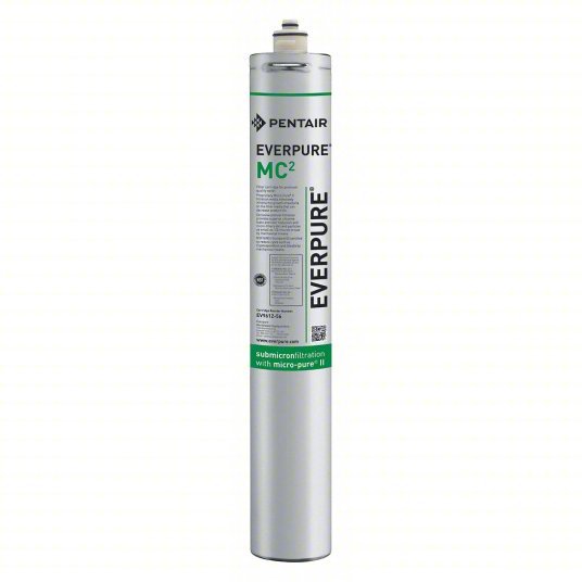 Pentair EV961256-75 Quick Connect Filter 0.5 micron, 1.7 gpm, 9,000 gal, 20 3/4 in Overall Ht