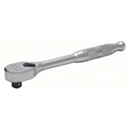 Proto J5449HTC Hand Ratchet Pear, Reversing, 10 1/2 in Overall Lg, Chrome, 4° Min Arc Swing