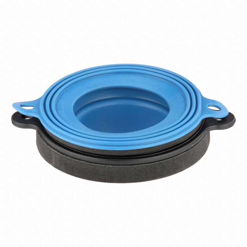 Fluidmaster 7530P8G Wax-Free Seal, Universal, Rubber, Blue