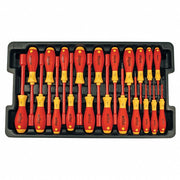 Wiha Tools 32801 Master Tool Set Insulated, 111 Pcs, Rolling Tool Case