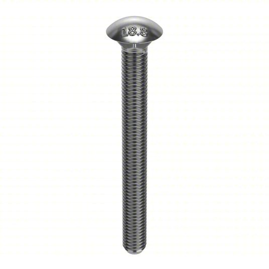 Foreverbolt FBCB1255P5 Carriage Bolt, Square Neck, 5-1/2" L, PK5