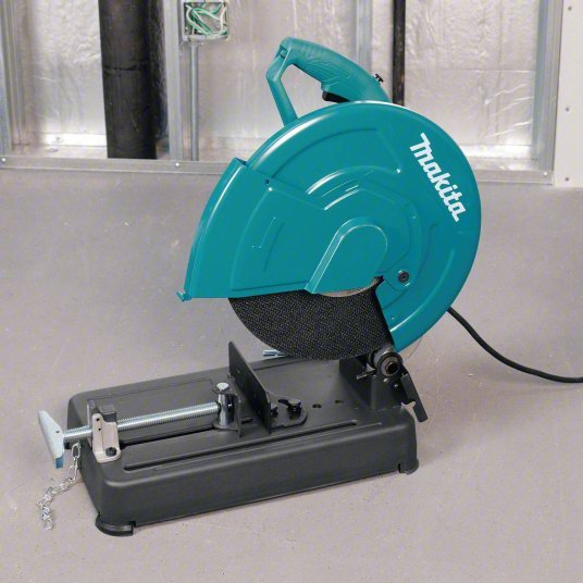 Makita LW1401 Chop Saw 14 in Blade Dia., 3,800 RPM Max. Blade Speed, 5 in Round Cut Capacity @ 0 Deg.