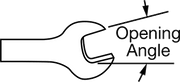 McMaster 5314A99 Polished Chrome-Plated Combination Wrench with 12-Point Openings, 15-Piece Metric Set