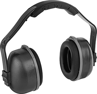 McMaster 54375T12 Three-Position Fit Earmuffs 29 dB Noise Reduction Rating (Over Head Fit)