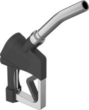 McMaster 5496K51 Diesel-Fuel Hose Nozzle, 25 gpm Flow Rate, 1 NPT Female Connection