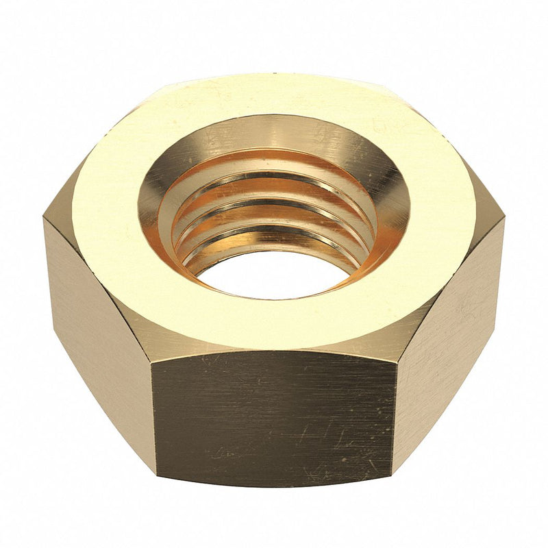 Approved Vendor M04122.080.0001 Hex Nut, Std Hex, M8x1.25 Thread, 13 mm Hex Wd, 6.5 mm Hex Ht, Steel, Class 10, Zinc Yellow, 100 PK