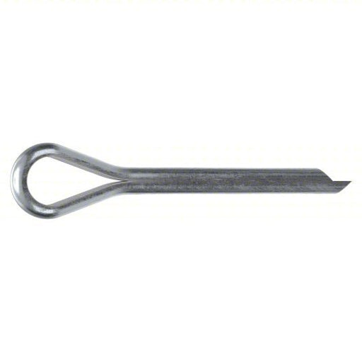 Fabory M39350.080.0063 Cotter Pin Extended Prong, Metric, 8 mm Pin Dia, 63 mm Shank Lg, Steel, Ungraded, 50 PK