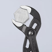 Knipex 87 02 300 T BKA Water Pump Plier V, Push Button, 2 3/4 in Max Jaw Opening, 12 in Overall Lg, 30 Jaw Positions