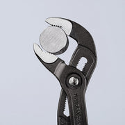 Knipex 87 02 300 T BKA Water Pump Plier V, Push Button, 2 3/4 in Max Jaw Opening, 12 in Overall Lg, 30 Jaw Positions