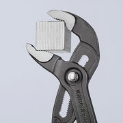 Knipex 87 02 300 T BKA Water Pump Plier V, Push Button, 2 3/4 in Max Jaw Opening, 12 in Overall Lg, 30 Jaw Positions