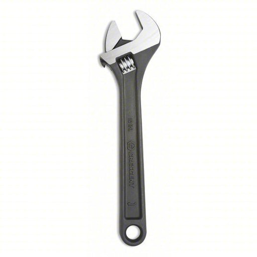 Crescent AT210VS Adjustable Wrench Alloy Steel, Black Oxide, 10 in Overall Lg, 1 5/16 in Jaw Capacity