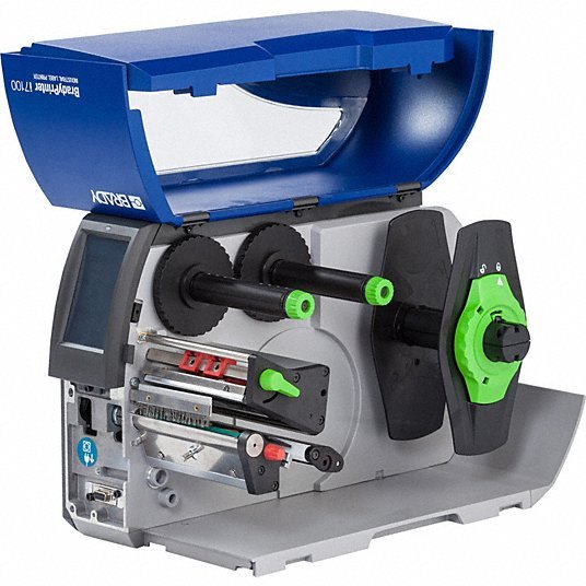 Brady 149050 Desktop Printer PC Connected, Single Color, Direct Thermal/Thermal Transfer, 4 3/8 in Max. Label Wd