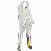 Irwin IRHT82578 Locking Plier Curved, Quick Release, 1 7/8 in Max Jaw Opening, 10 in Overall Lg, 1 1/4 in Jaw Lg