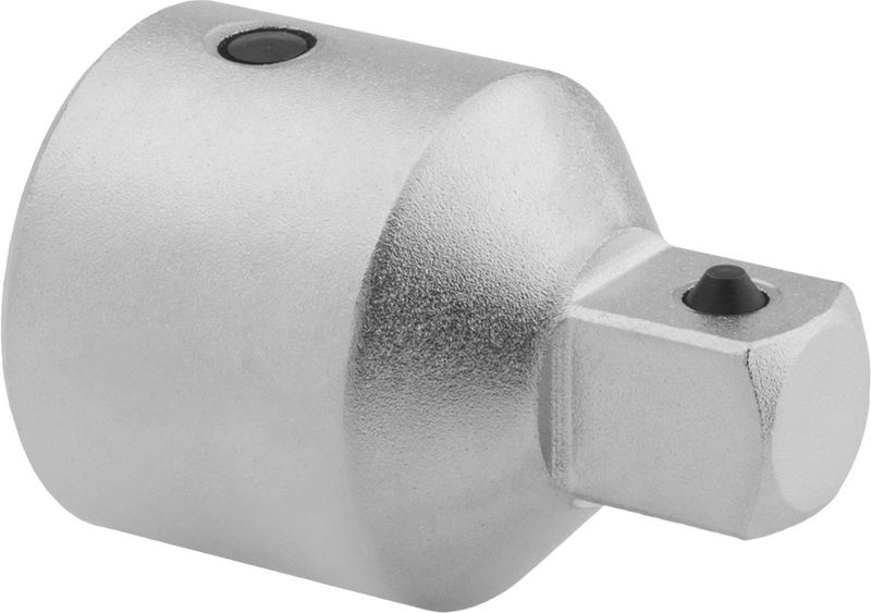 McMaster 5525A22 1" Female x 3/4" Male Square Drive Adapter, Chrome Plated