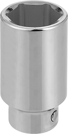 McMaster 5547A715 6-Point Deep Socket, 3/4" Square Drive, 36 mm Size