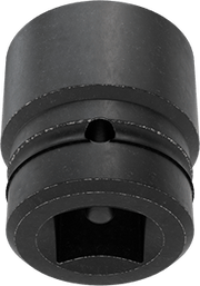 McMaster 5550A189 6-Point Impact Socket, 1" Square Drive, Standard, 1-1/2" Size, 2-11/16" Overall Length