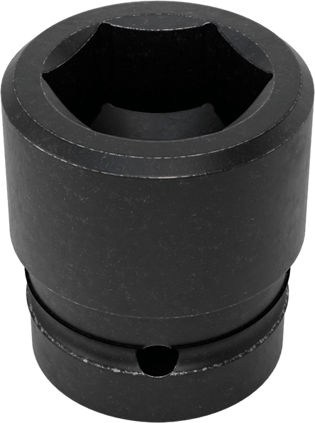 McMaster 5550A189 6-Point Impact Socket, 1" Square Drive, Standard, 1-1/2" Size, 2-11/16" Overall Length