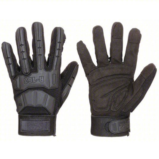 Ringers 163 Mechanics Gloves XL (11), Mechanics Glove, Full Finger, Synthetic Leather, 1 PR