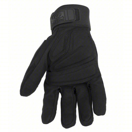 Ringers 163 Mechanics Gloves M (9), Full Finger, Synthetic Leather, TPR, 1 PR