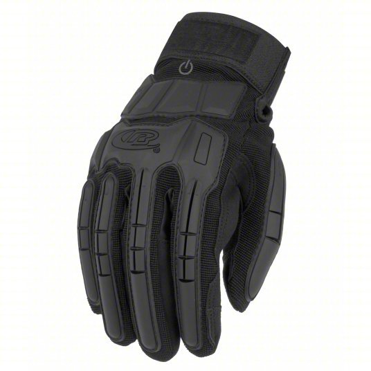 Ringers 163 Mechanics Gloves L (10), Full Finger, Synthetic Leather, TPR, 1 PR