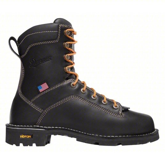 Danner 17311-12D Size 12 Men's 8 in Work Boot Alloy, Black