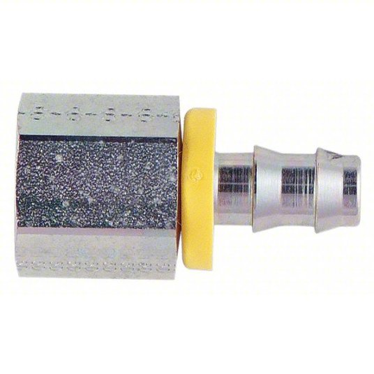 Parker 30282-4-4 Barbed Hydraulic Hose Fitting -4 For Hose Dash Size, For 1/4 in Hose I.D., Hose Barb x NPTF PK25