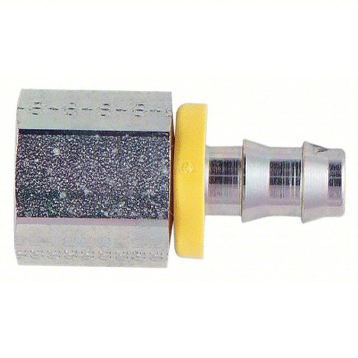 Parker 30282-4-4 Barbed Hydraulic Hose Fitting -4 For Hose Dash Size, For 1/4 in Hose I.D., Hose Barb x NPTF PK25