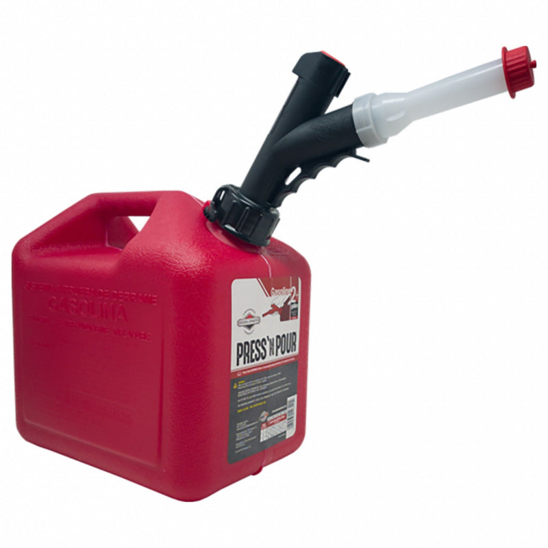 Garage Boss GB320 Gas Can, 2 gal Capacity, Gasoline, Plastic, Red