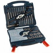 Bosch BTD40MS Tap and Die Set 40 Pieces, M3x0.5 Min. Tap Thread Size, M12x1.75 Max. Tap Thread Size, Hex