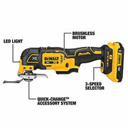 Dewalt DCS356D1 Oscillating Tool Kit 0 to 20,000, 3.2° Oscillation Angle