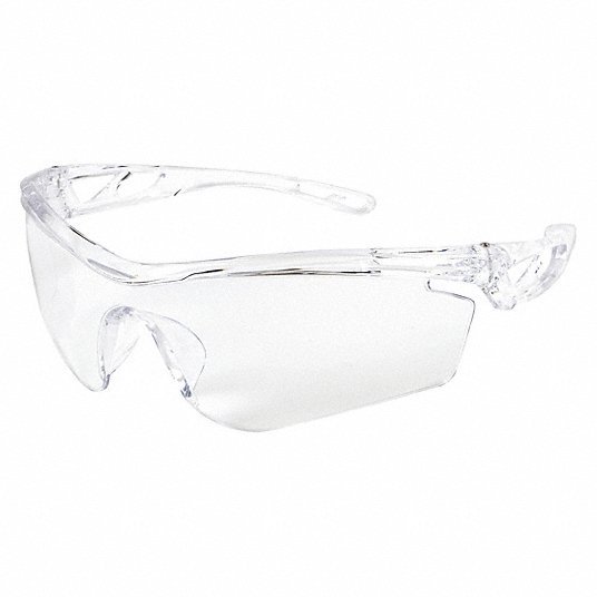 MCR Safety CL400 Safety Glasses, Traditional Clear Uncoated