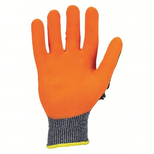 Ironclad KCHA5-03-M Coated Gloves M (8), ANSI Cut Level A6, ANSI Impact Level 2, Full, Double Dipped, 1 PR