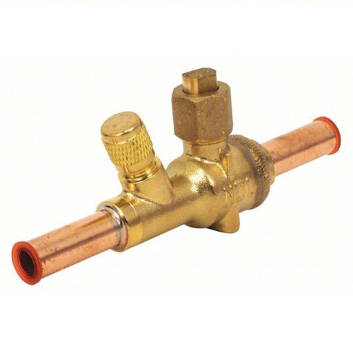 NDL NBV03-S Refrigerant Ball Valve 3/8 in Female Sweat, -40°F to 302°F, 900 psi, 0.4 in Port Size