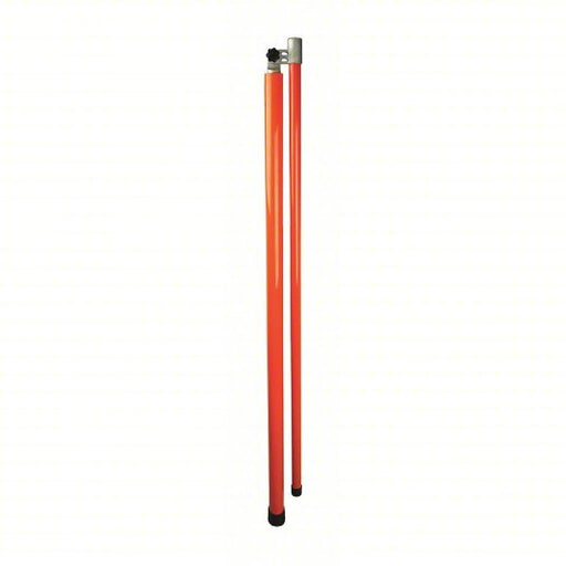 JJ Keller 59018 Load Height Measuring Stick, Orange, Fiberglass, 15 ft Max Measurement