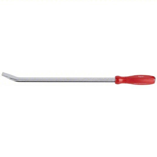 Milwaukee 48-22-9214 Pry Bar Set Wedge End, 8,12,18,24 in Overall Lg, 1/2 in,3/4 in,1 1/4 in Bar Wd, 4 Pieces