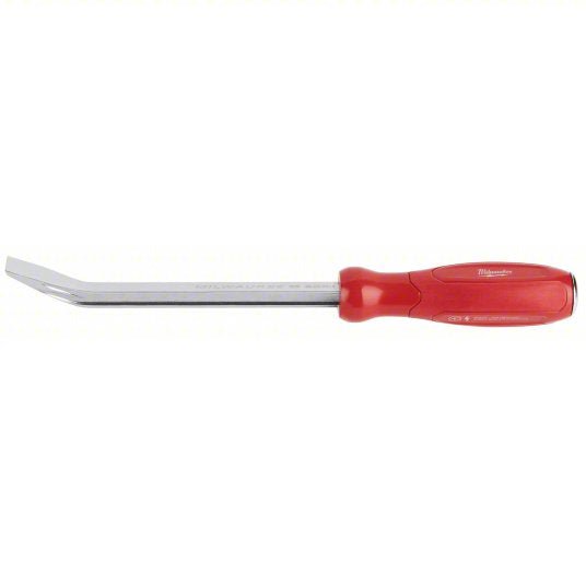 Milwaukee 48-22-9214 Pry Bar Set Wedge End, 8,12,18,24 in Overall Lg, 1/2 in,3/4 in,1 1/4 in Bar Wd, 4 Pieces
