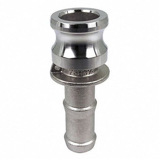 Redwood PLE105 Cam and Groove Adapter 3/4 in Coupling Size, 250 psi Max. Working Pressure @ 70 F, Male Hose Shank