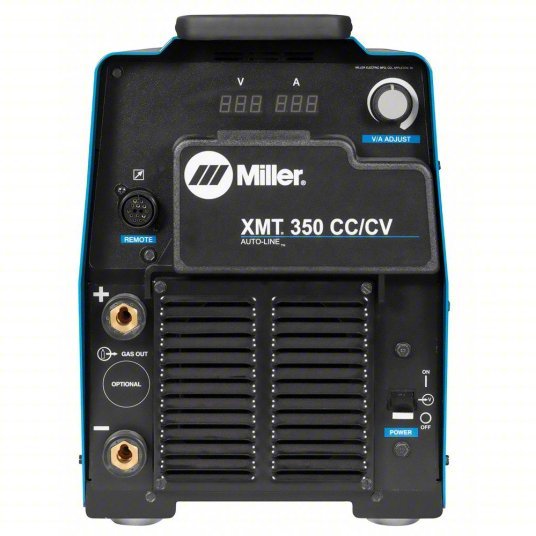 Miller 951786 Multiprocess Welder XMT 350 CC/CV, DC, MIG Pack w/20 Series Wire Feeder