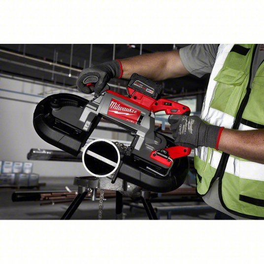 Milwaukee 2729S-20 Portable Band Saw, 18V DC, 44 7/8 in Blade Length
