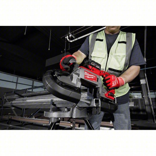 Milwaukee 2729S-20 Portable Band Saw, 18V DC, 44 7/8 in Blade Length